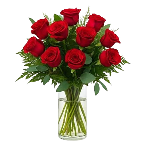 Dozen Red Roses Bouquet
